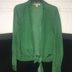 Michael Kors Tie front blouse